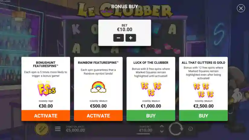Buy Bonus