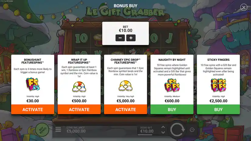 Buy Bonus