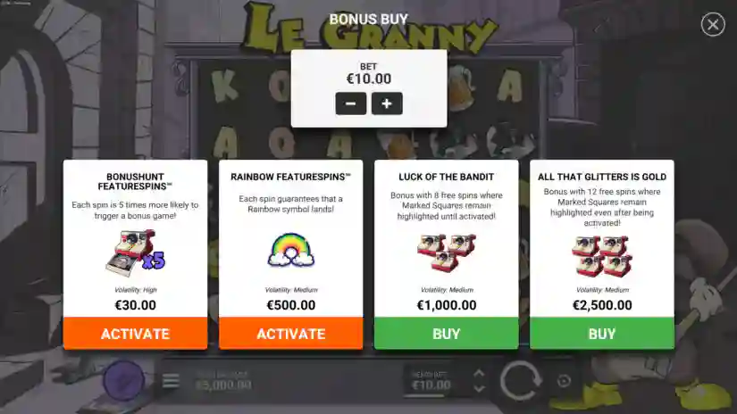 Buy Bonus