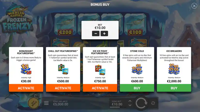 Buy Bonus