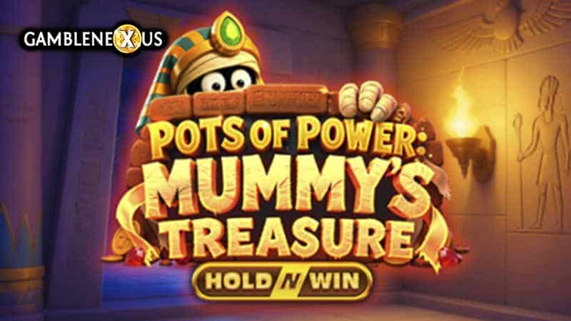 Pots of Power: Mummy’s Treasure Slot Logo