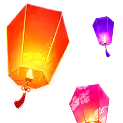 sky lanterns