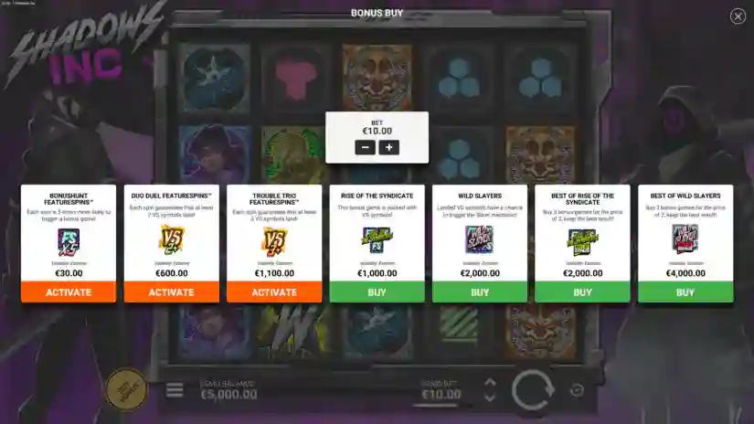 Buy Bonus