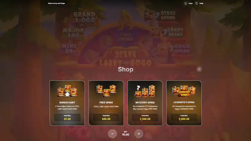 Buy Bonus