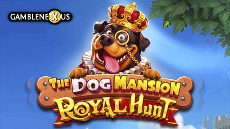 The Dog Mansion Royal Hunt Slot Logo