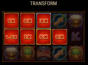 TRANSFORM feature