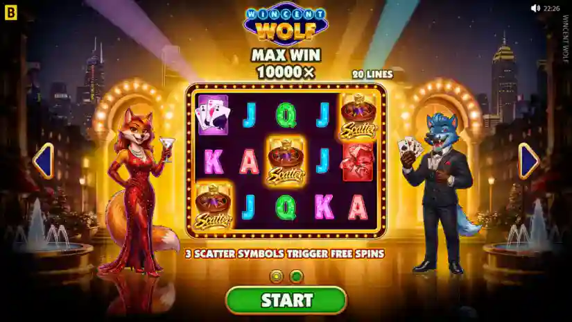 Free Spins - Wolf's Luck
