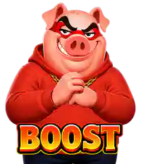 Red Piggy Bank - Boost