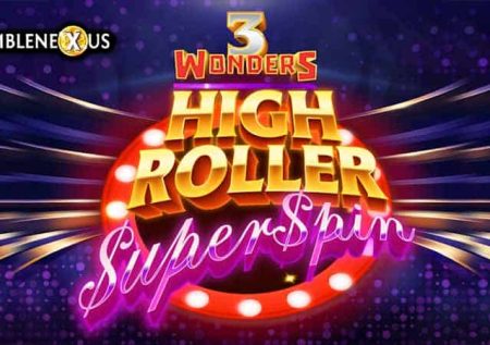 3 Wonders High Roller Super Spin Slot Logo