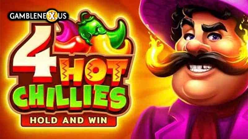 4 Hot Chillies Slot Logo