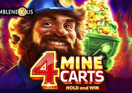 4 Mine Carts: Hold and Win