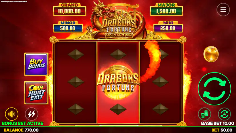 Hold & Win Feature