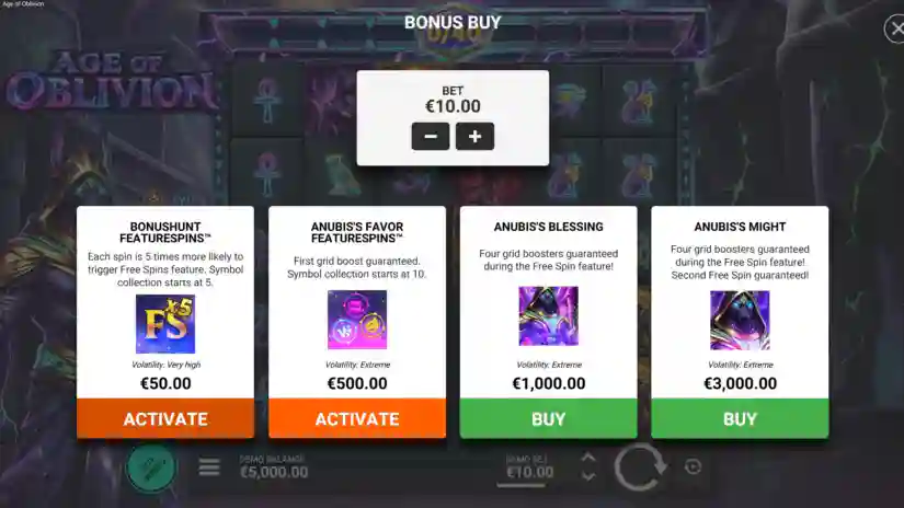 Buy Bonus