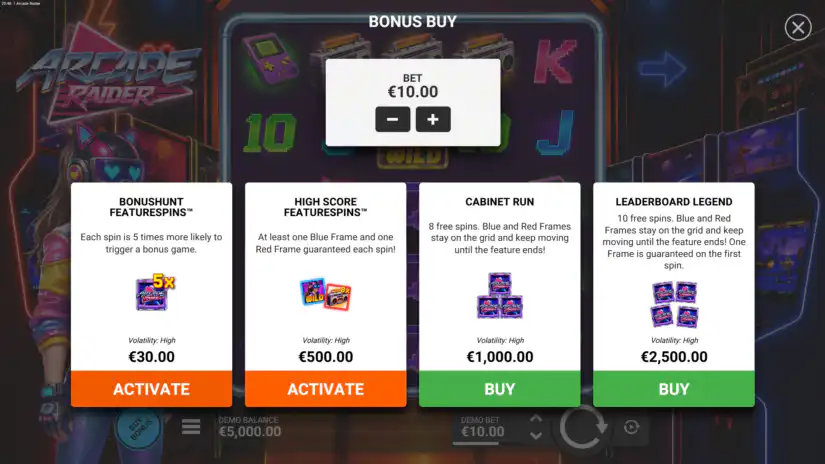 Buy Bonus