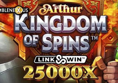 Arthur Kingdom of Spins Slot Logo