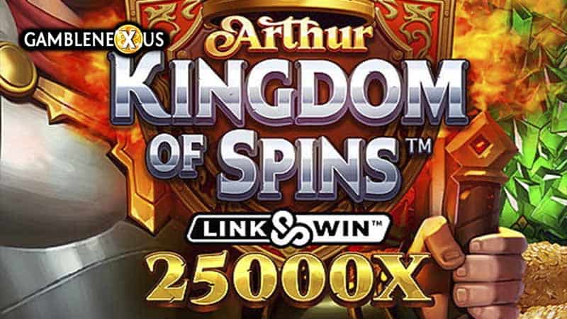 Arthur Kingdom of Spins Slot Logo
