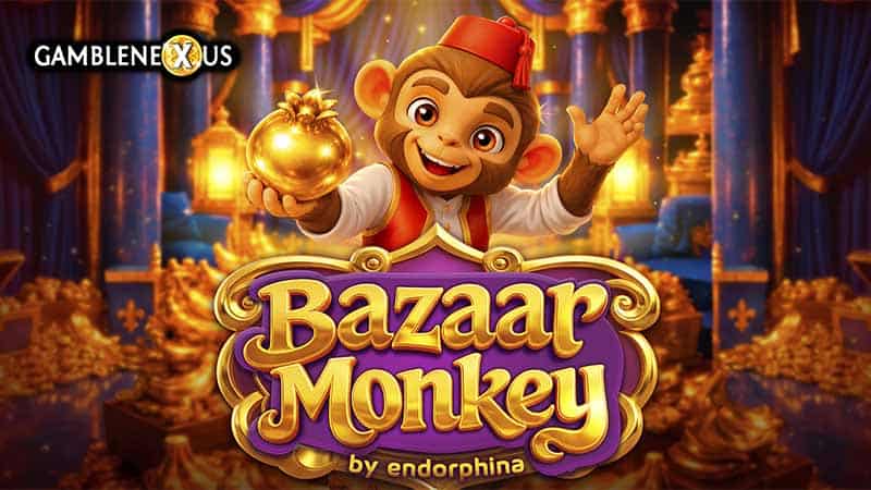 Bazaar Monkey Slot Logo