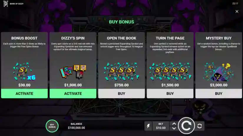 Buy Bonus and Boost