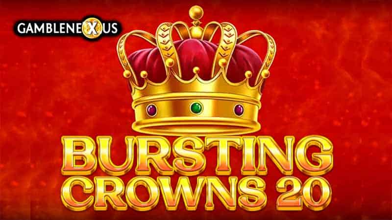 Bursting Crowns 20 Slot Logo