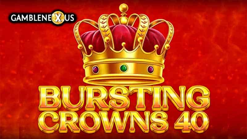 Bursting Crowns 40 Slot Logo