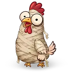 Collect and Multiplier of Chicken Halloween Slot