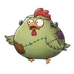Collect and Multiplier of Chicken Halloween Slot