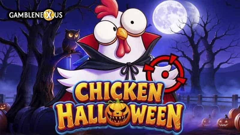 Chicken Halloween Slot Logo