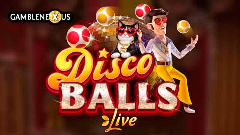 Disco Balls Slot Logo