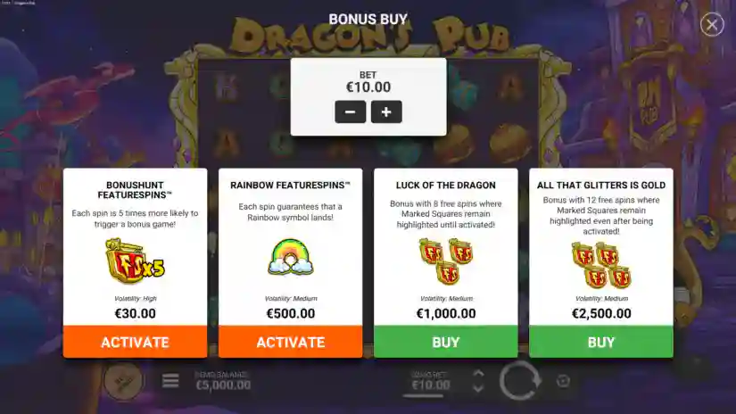 Buy Bonus