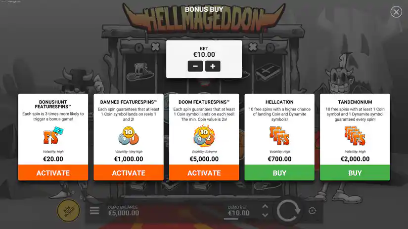 Buy Bonus