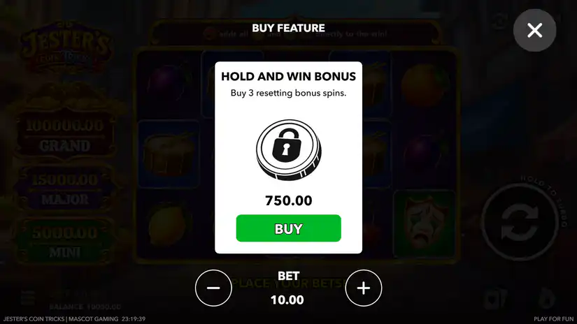 Buy Bonus