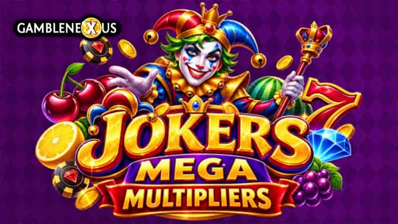Joker’s Mega Multipliers Slot Logo