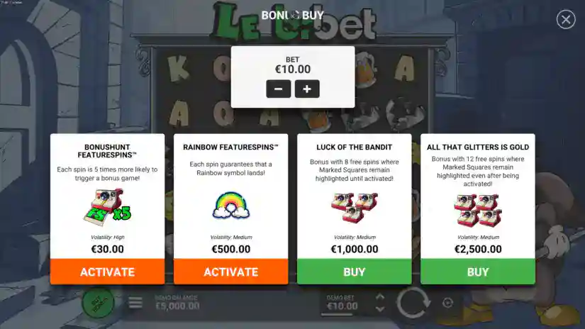 Buy Bonus