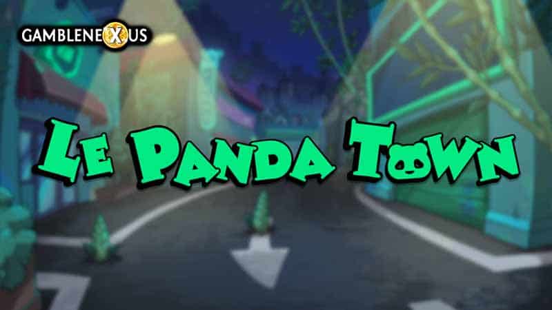 Le Panda Town Slot Logo