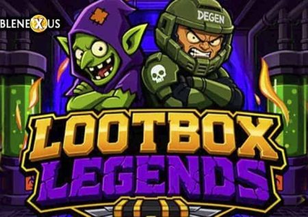 Loot Box Legends Slot Logo