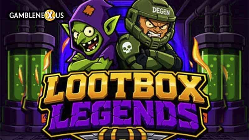 Loot Box Legends Slot Logo