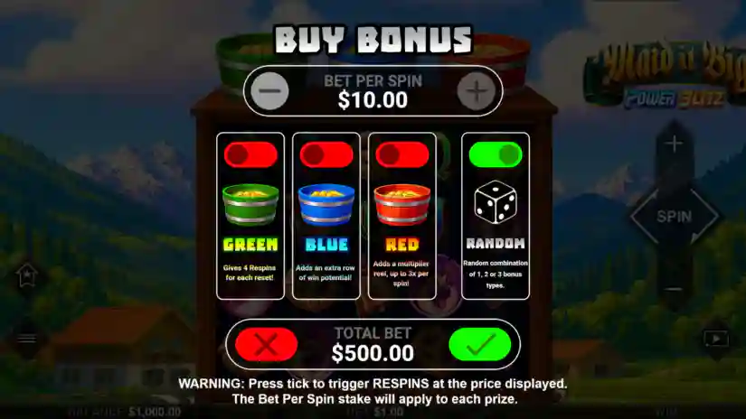 Buy Bonus
