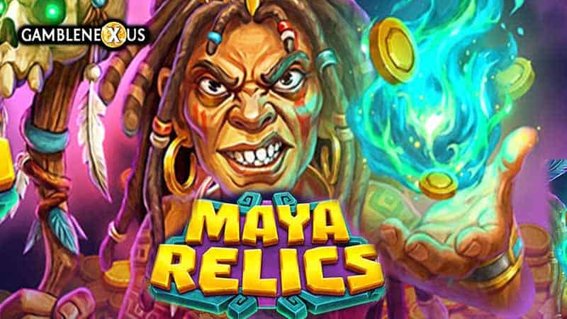 Maya Relics Slot Logo