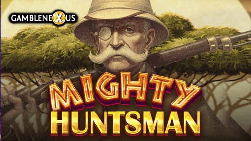 Mighty Huntsman Slot Logo