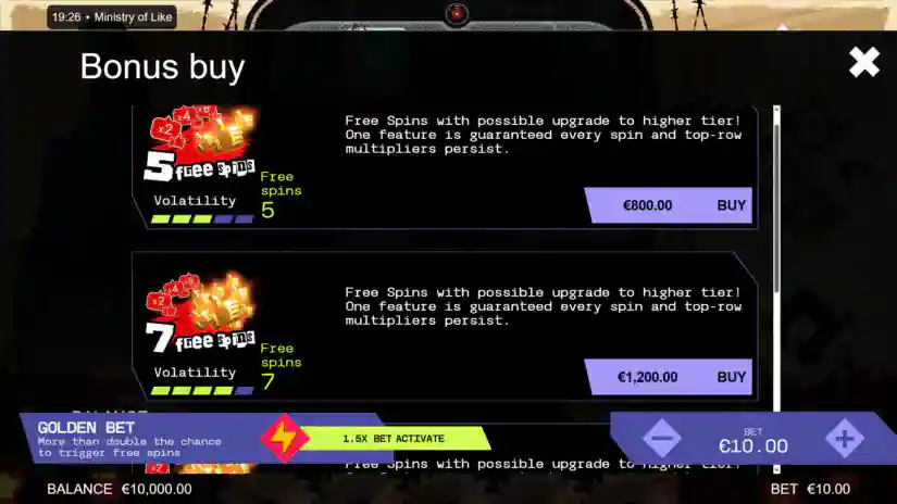 Hacks - Buy Bonus