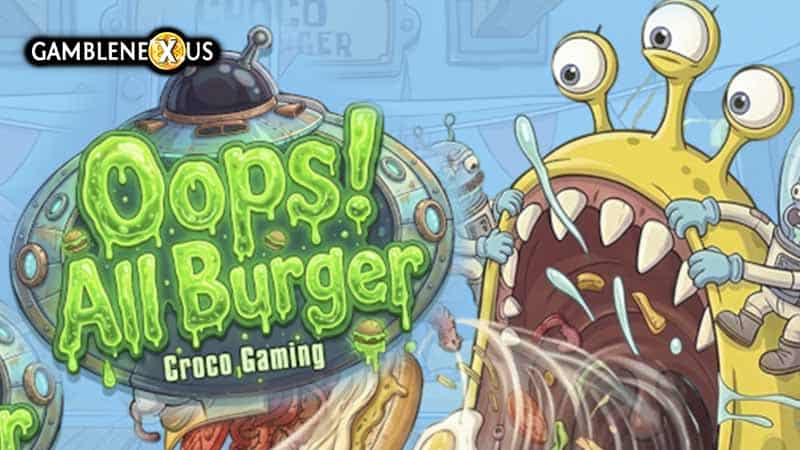 Oops! All Burger Slot Logo