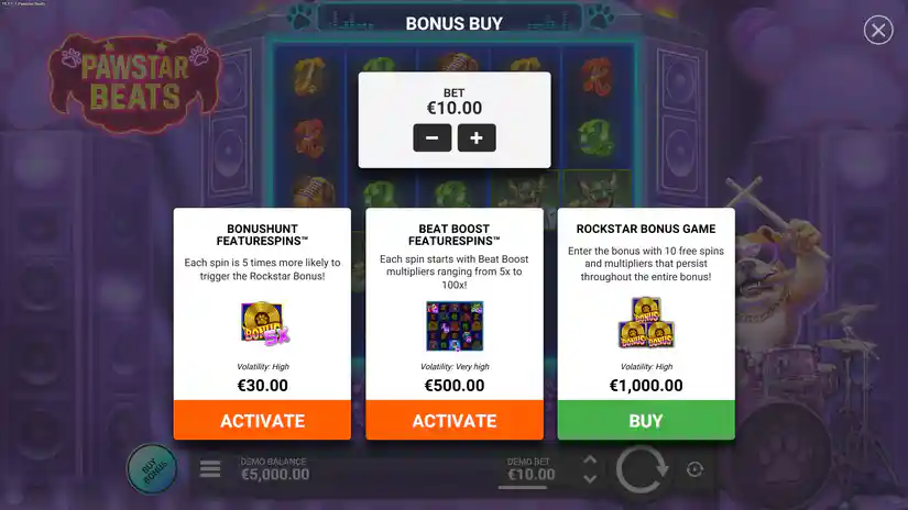 Buy Bonus