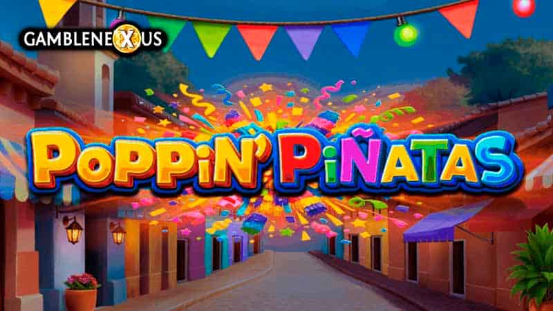 Poppin’ PIntas Slot Logo