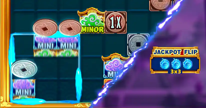 Dragon's Blue Zone - Coin Flip Jackpot
