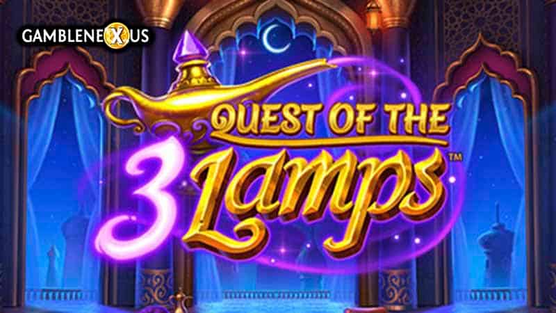 Quest of the 3 Lamps Slot Logo