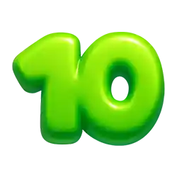 Symbol 10 Red and Hot Chilli