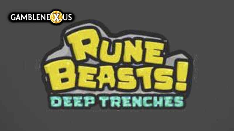 Rune Beasts Deep Trenches Slot Logo