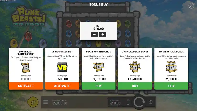Buy Bonus