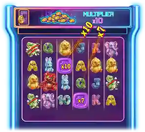 During the Free Spins Feature