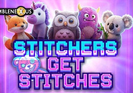 Stitchers Get Stitches Slot Logo